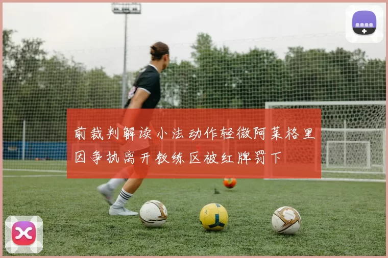 前裁判解读小法动作轻微阿莱格里因争执离开教练区被红牌罚下